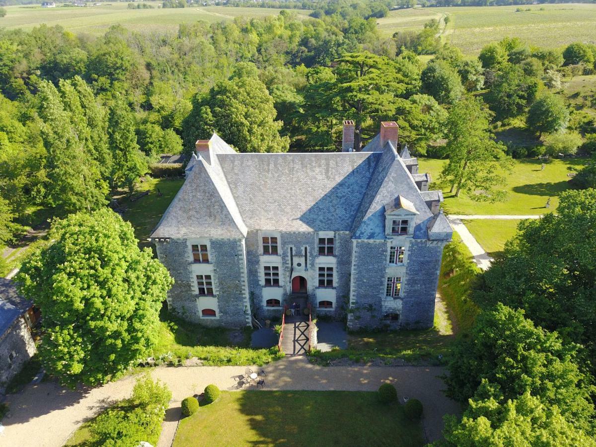 Chateau De La Fresnaye Bed & Breakfast Saint-Aubin-de-Luigne Exterior photo